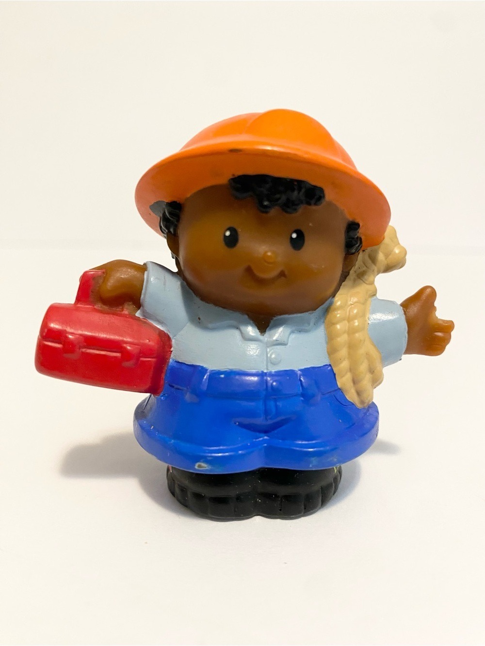 Little People Construction Mechanic City Job Vintage Fisher Price Toy 4/$20 🛑